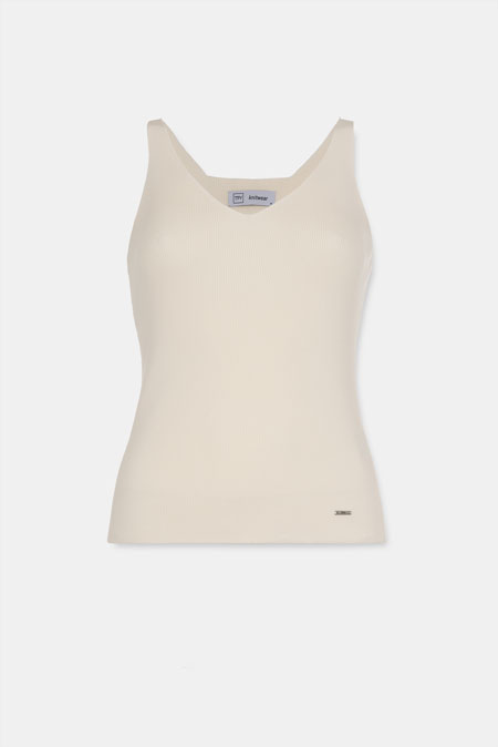 Pletena majica na bretele Tiffany Production